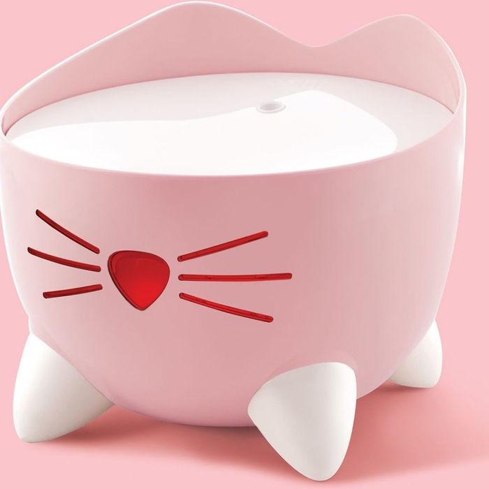 Поїлка-фонтан для котів Catit Pixi пластик рожева 2,5 л - masterzoo.ua