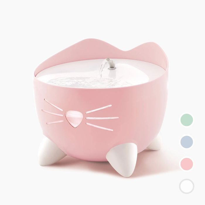 Поилка-фонтан Catit для кошек Pixi пластик розовая 2,5 л - masterzoo.ua
