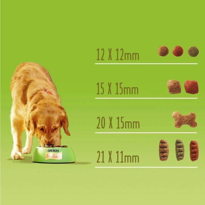 Сухой корм для собак Friskies Active 2.4 кг - говядина - masterzoo.ua