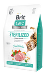 Сухий корм для стерелізованних котів для підтримки сечовидільної системи Brit Care Cat GF Sterilized Urinary Health 2 кг (курка)