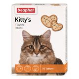 Вітаміни для котів Beaphar Kitty's + Taurine + Biotine 75 таблетки