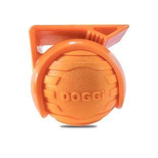 Doggi Catch & Carry Ball n Clip игрушка для собак 6 см - оранжевый - masterzoo.ua