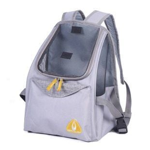 Сумка-переноска для собак Pet Fun Paros S 35,5х18,5х29 см - сірий - masterzoo.ua