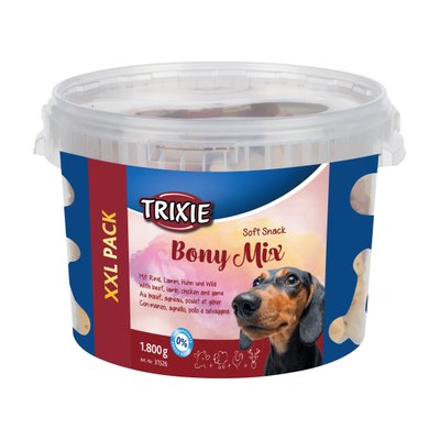 Лакомство для собак Trixie «Bony Mix» 1,8 кг (ассорти) - masterzoo.ua