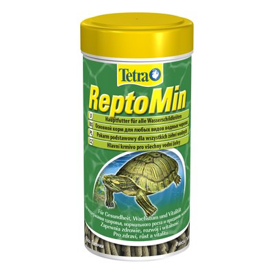 Сухой корм для водоплавающих черепах Tetra в палочках «ReptoMin» 250 мл - masterzoo.ua