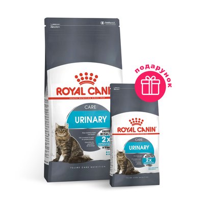 Сухой корм для кошек, для поддержания мочевыделительной системы Royal Canin Urinary Care 2 кг + 400 г в ПОДАРОК (домашняя птица) - masterzoo.ua