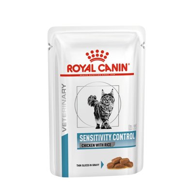 Влажный корм для кошек, при пищевой аллергии Royal Canin Sensitivity Control pouch 85 г (домашняя птица) - masterzoo.ua