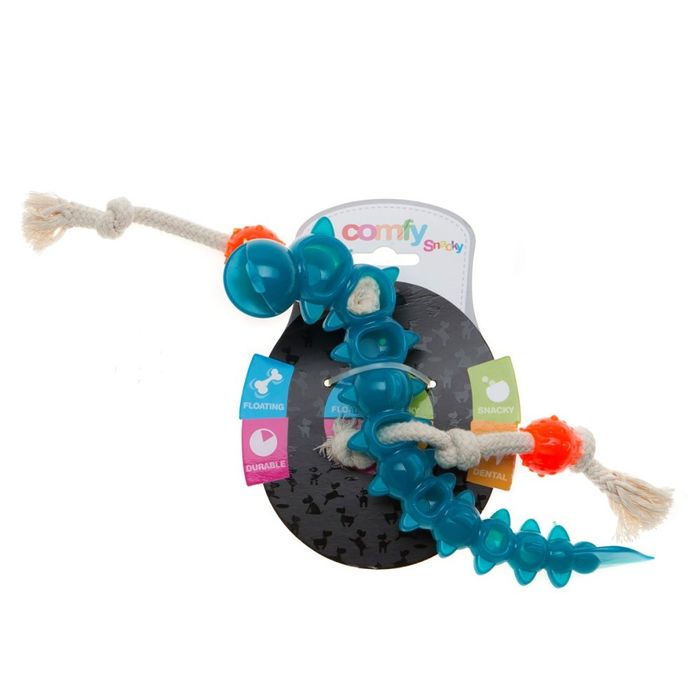 Іграшка для собак Comfy Robbi Snacky Worm + rope X - masterzoo.ua