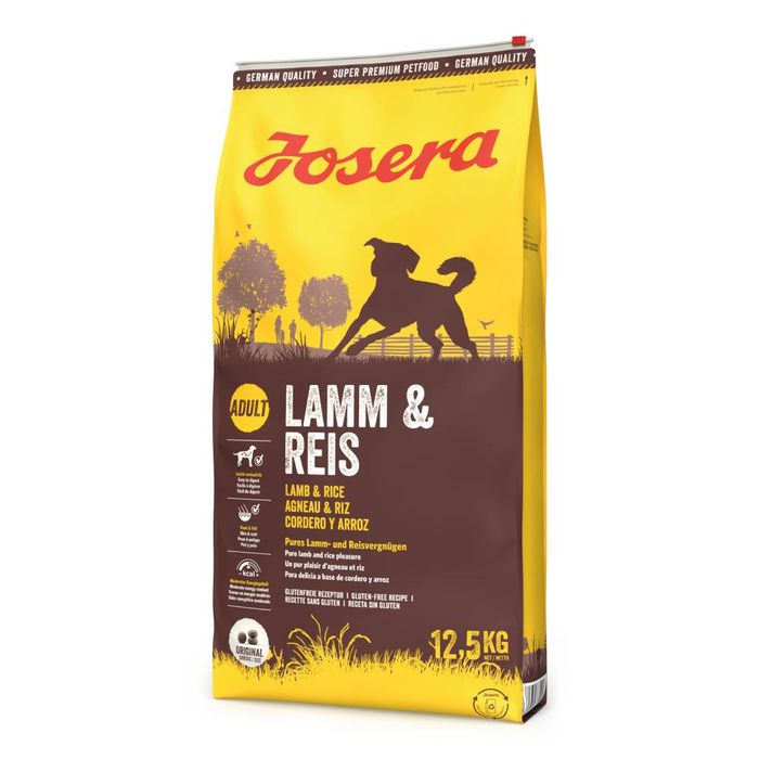 Сухой корм для собак Josera Lamm & Reis 12,5 кг - ягненок и рис - masterzoo.ua