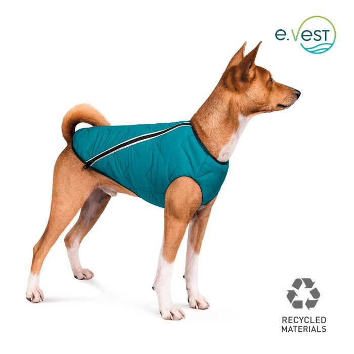 Жилет для собак Pet Fashion E.Vest S-M (бірюзовий) - masterzoo.ua