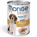 Влажный корм для собак Monge Fresh Adult 400 г - курица - masterzoo.ua