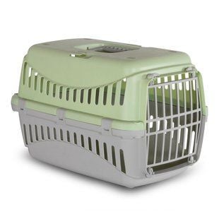 Переноска для кошек MP Bergamo Gipsy 1 Small 46x31x32 см - зеленый - masterzoo.ua