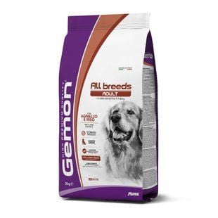 Cухой корм для собак Gemon All Breeds Adult 3 кг - ягненок и рис - masterzoo.ua