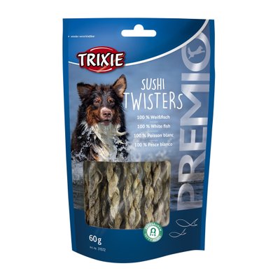 Лакомство для собак Trixie PREMIO Sushi Twisters 75 г (рыба) - masterzoo.ua