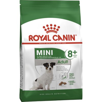 Сухой корм для собак Royal Canin Mini Adult 8+, 800 г - masterzoo.ua
