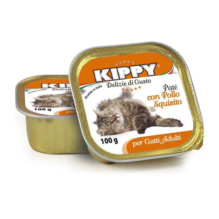 Вологий корм для котів Kippy Cat 100 г (курка) - masterzoo.ua