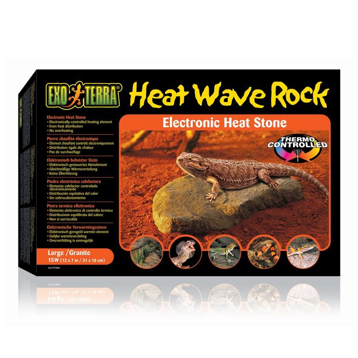 Обогреватель Exo Terra «Heat Wave Rock» Горячий камень 15 W, 31 x 18 см - masterzoo.ua