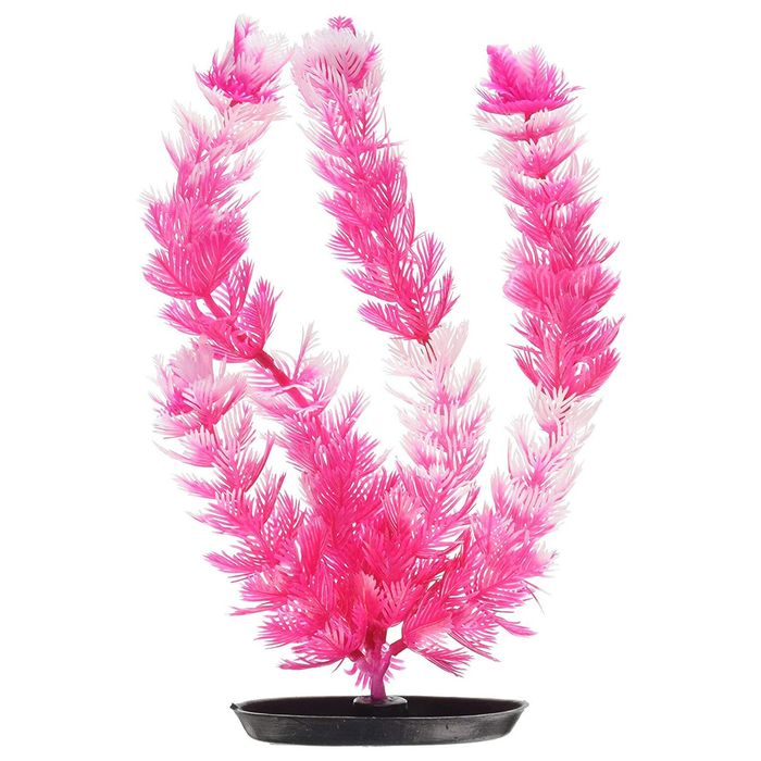 Декорация для аквариума Marina AquaScaper растение «Foxtail Hot Pink-White» 12,5 см (пластик) - masterzoo.ua