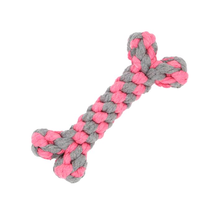 Іграшка для собак MasterZoo Кісточка плетена з мотузки 15 см - masterzoo.ua