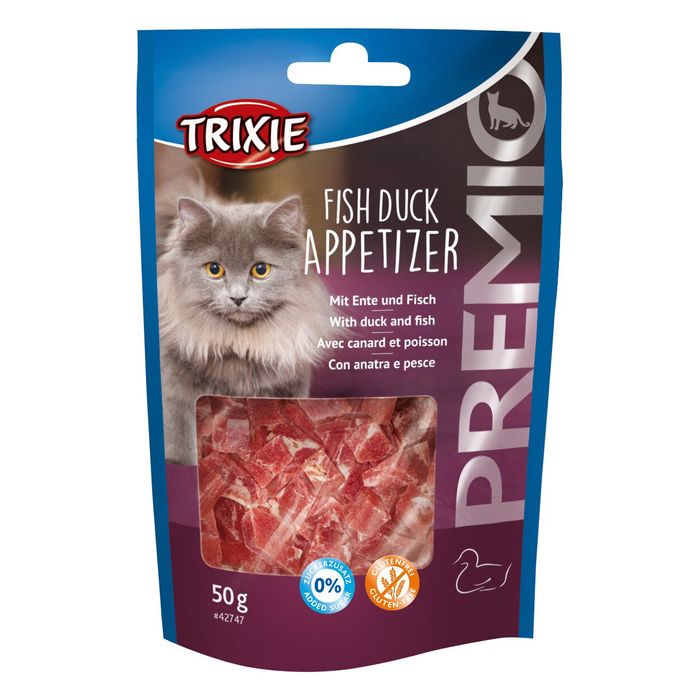 Ласощі для котів Trixie PREMIO Fish Duck Appetizer 50 г (качка та риба) - masterzoo.ua