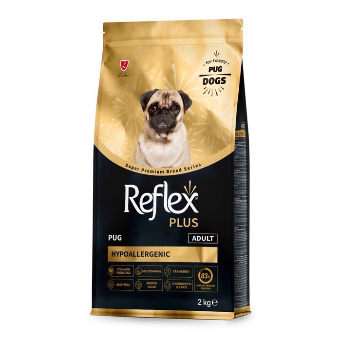 Cухой корм для собак Reflex Plus Pug Adult 2 кг - masterzoo.ua