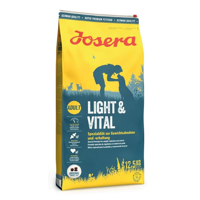 Сухой корм для собак Josera Light & Vital 12,5 кг - домашняя птица - masterzoo.ua