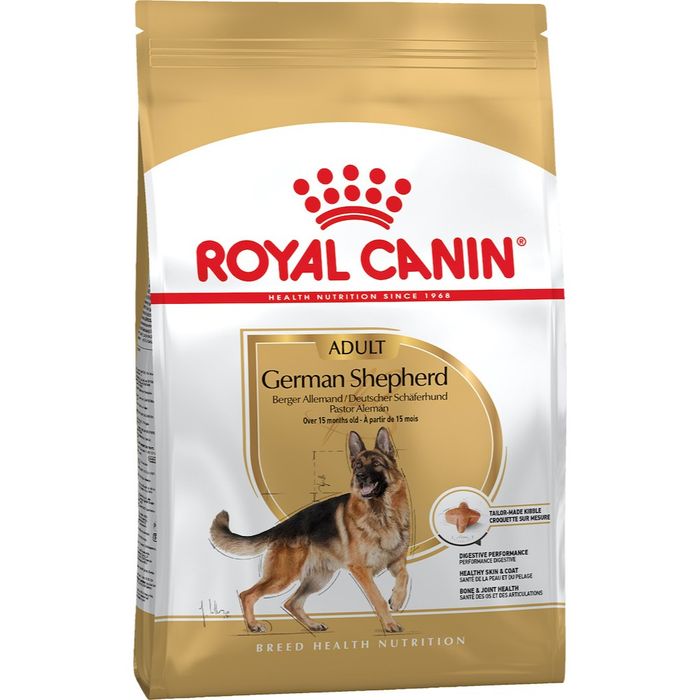 Сухий корм для собак Royal Canin German Shepherd Adult 11 кг - домашня птиця - masterzoo.ua