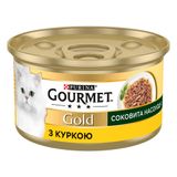 Влажный корм для кошек Gourmet Gold 85 г - курица