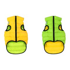 Жилетка для собак Collar «Airy Vest» S 35 см (жёлтая / зелёная) - masterzoo.ua