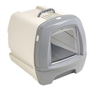Туалет-бокс для кошек MPS 50x40x42 см - серый - masterzoo.ua