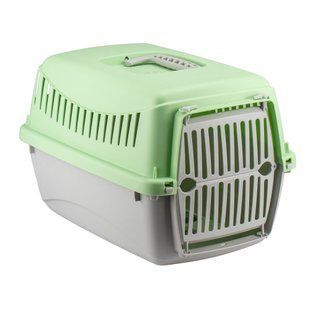 Переноска для собак MP Bergamo Gipsy XS 39х26х25 см - светло-зеленый - masterzoo.ua