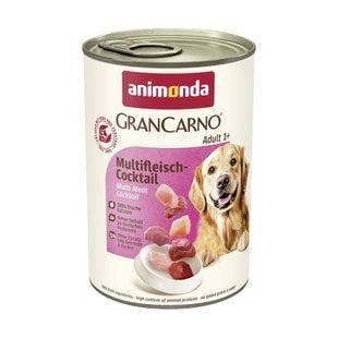 Вологий корм для собак Animonda GranCarno Adult 400 г - мультим'ясний коктейль - masterzoo.ua