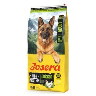 Cухий корм для собак Josera High Protein Adult 12,5 кг - курка - masterzoo.ua