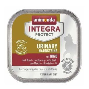 Вологий корм для котів Animonda Integra Protect Urinary 100 г - яловичина - masterzoo.ua