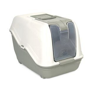 Туалет-бокс для кошек MPS Netta 54х39х40 см - светло-зеленый - masterzoo.ua