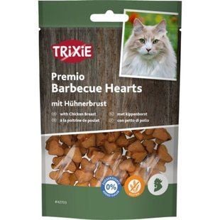 Лакомство для кошек Trixie Premio Barbecue Hearts 50 г - курица - masterzoo.ua