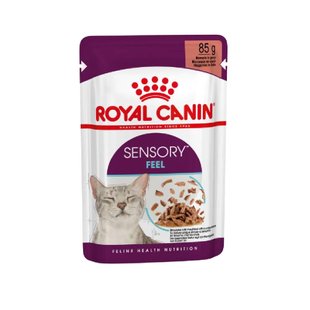 Влажный корм для кошек Royal Canin Sensory Feel Gravy pouch 85 г - masterzoo.ua