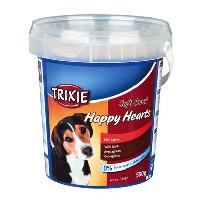 Ласощі для собак Trixie «Happy Hearts» 500 г (ягня) - masterzoo.ua