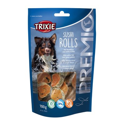 Ласощі для собак Trixie PREMIO Sushi Rolls 100 г (риба) - masterzoo.ua