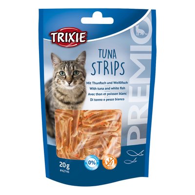 Ласощі для котів Trixie PREMIO Tuna Strips 20 г (тунець) - masterzoo.ua