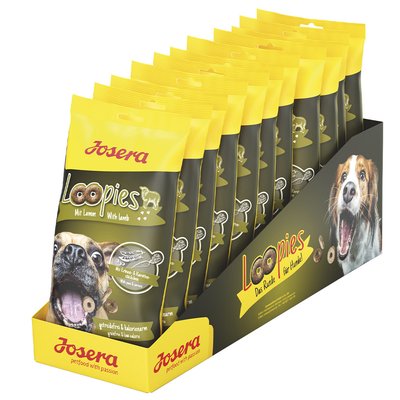 Набор лакомств Josera Loopies для собак с ягненком 7+4 шт/150 г - masterzoo.ua