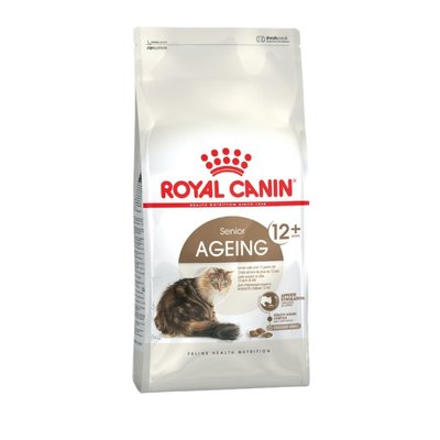 Сухой корм для пожилых кошек Royal Canin Ageing 12+, 2 кг (домашняя птица) - masterzoo.ua