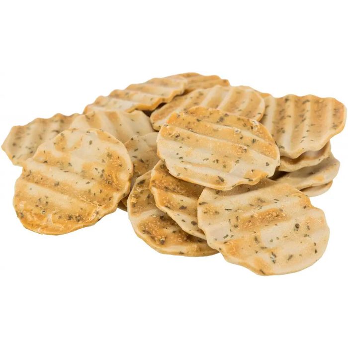 Ласощі для собак Trixie Snack Chips 4 см, 100 г (курка) - masterzoo.ua