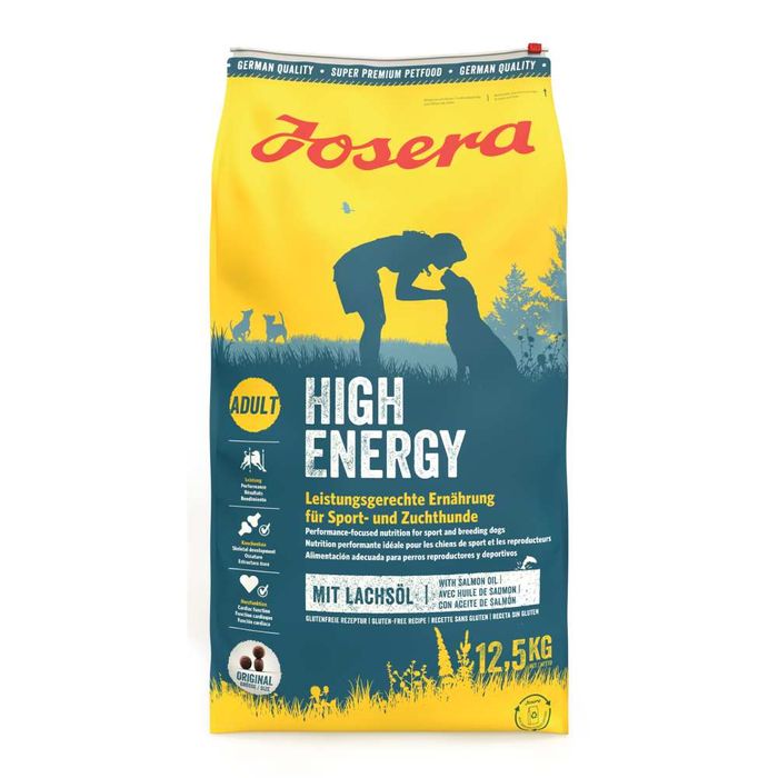 Сухий корм для собак Josera High Energy Adult 12,5 кг - лосось - masterzoo.ua