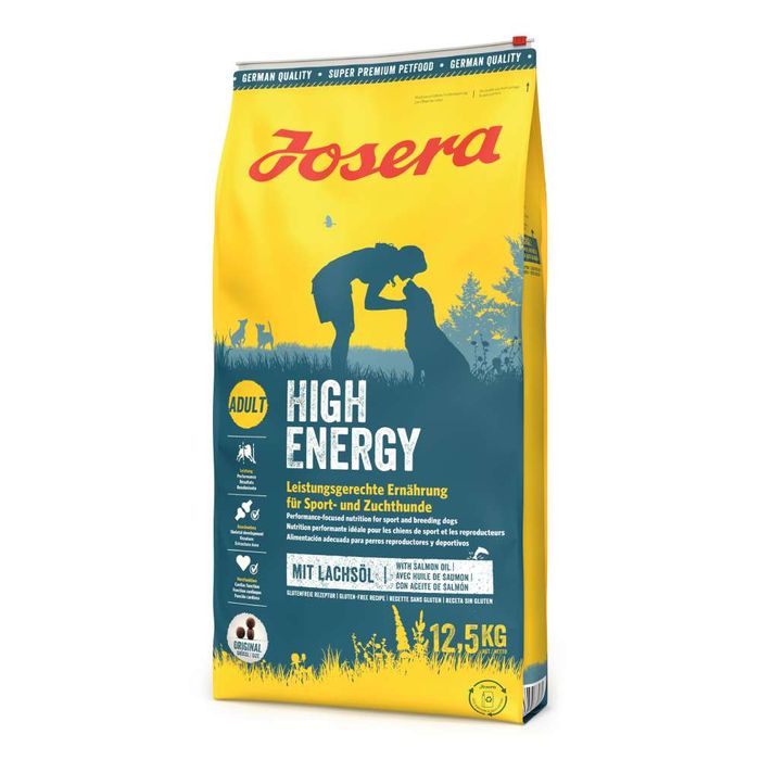 Сухой корм для собак Josera High Energy Adult 12,5  кг - лосось - masterzoo.ua