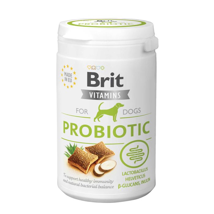 Витамины для собак Brit Vitamins Probiotic, 150 г - masterzoo.ua