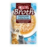 Лакомство для кошек Inaba Ciao Broth 40 г - курица и гребешок - masterzoo.ua