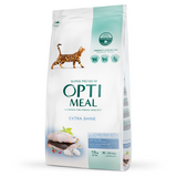 Сухий корм для дорослих котів Optimeal з високим вмістом тріски 10 кг (тріска)