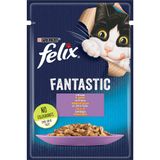 Вологий корм для котів Felix Fantastic 85 г - ягня