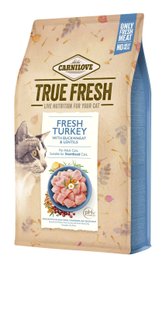 Сухий корм для котів Carnilove True Fresh Cat 340 г - індичка - masterzoo.ua